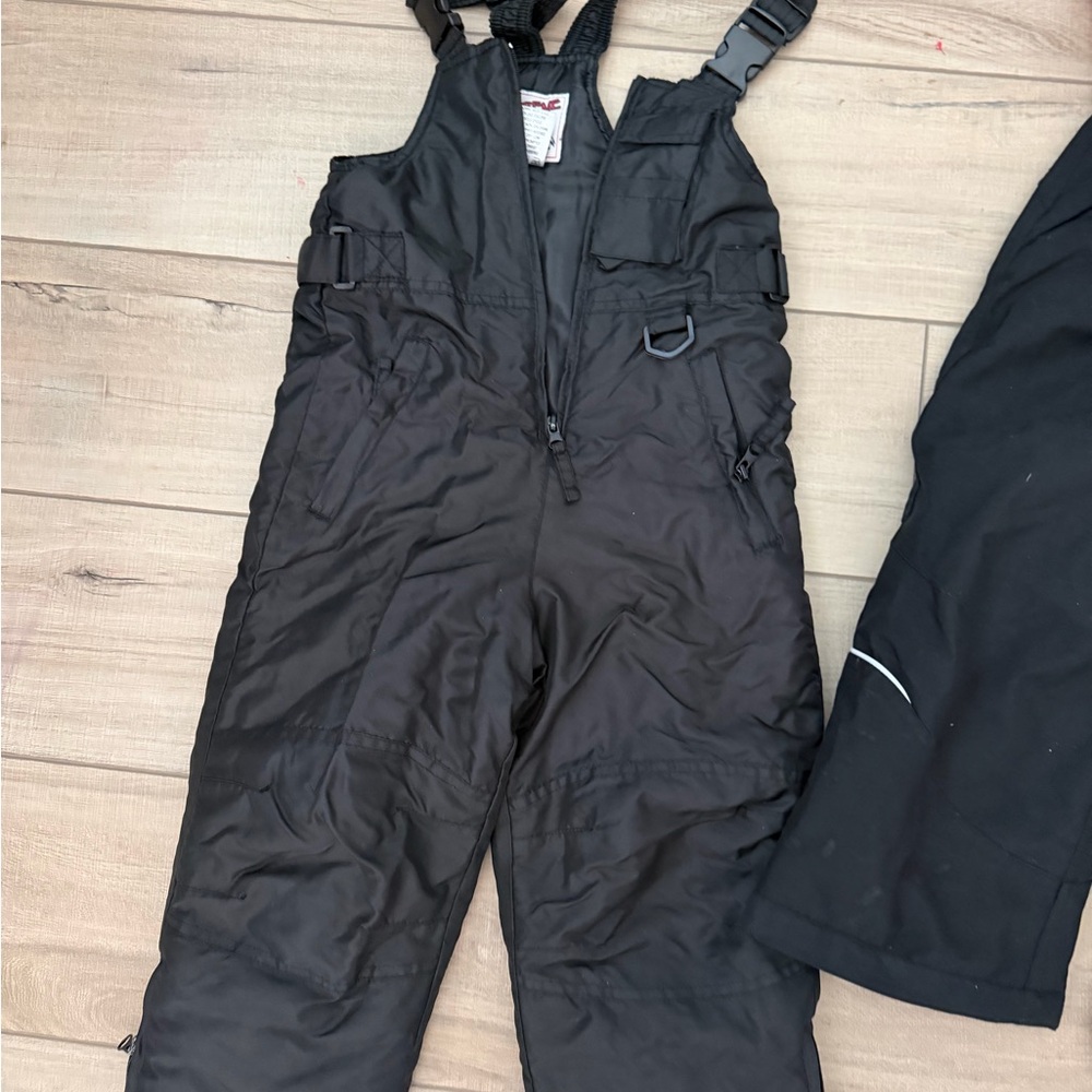 Black youth  Snow Bib Overalls